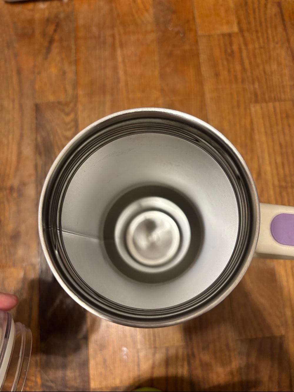 Stanley Speckled Travel Mugs in Cream and Lime Green - Picture 5 of 10